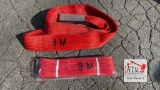 (2) 10000 Lb. X 9' Choker Sling