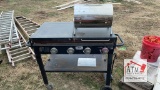 Blue Rhino Flat Top Grill & Small Charcoal Grill