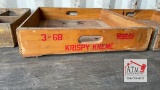 Antique Krispy Kreme Crate