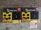 (2) Yellow Jacket Power Blocks