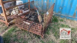 Metal Cart w/ Contents