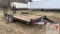 7' x 18' Hurst 6-Ton Equipment Trailer (No title)