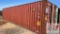 40' Used High Cube Container