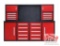 NEW 7' Work Bench w/ 18 Drawers - Red