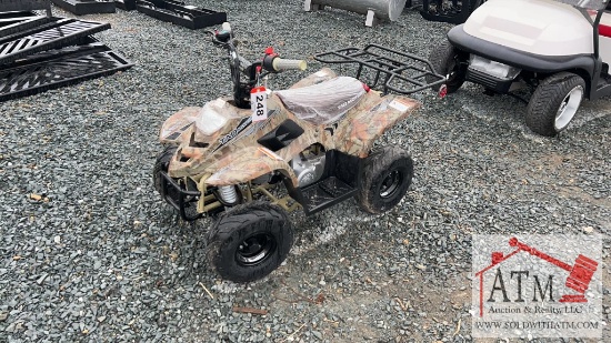 NEW 2023 TAO Motors Boulder 110cc 4-Wheeler