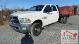 2017 Dodge Ram 3500 9' Flatbed 4X4