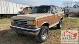 1991 Ford Bronco (Non-Running)