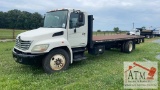 2008 Hino 268 24' Flatbed