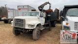 1996 Ford F-800 Knuckle Boom Truck