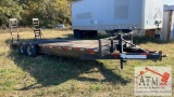 2014 Equipment Trailer 22' + 2' (No Title)