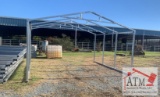 Galvanized Steel Building Frames 21' x 20'