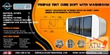 NEW Prefab 20' Cube House w/ Bathroom