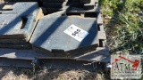 (3) Ditch Witch Weights