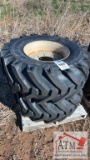 (2) NEW 480/65-22.5 8 Lug Wheel Assembly