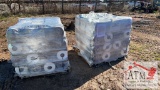 (4) Pallets Mulching Plastic & Tape
