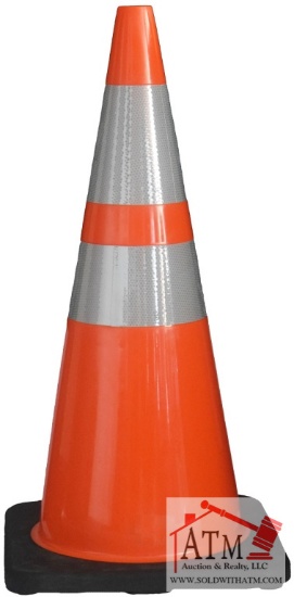 NEW (25) Highway Safety Cones