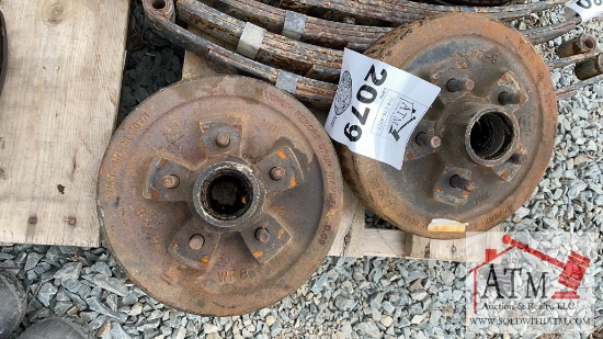 (2) 5-Lug Wheel Hubs