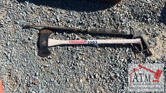 Power Washer Gun & Axe