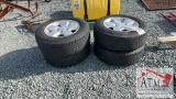 (4) 5-Lug 235/65 RS17 Tire