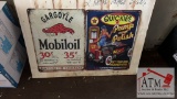 (2) NEW Retro Vintage Signs