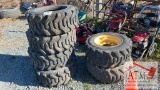 (6) Skidsteer Tires
