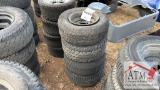 (4) Golf Cart Wheels