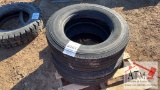 (2) 245/70R19.5 Tires