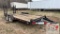 7' x 18' Hurst 6-Ton Equipment Trailer (No Title)