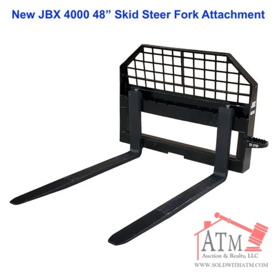 NEW JBX 4000 48" Forks - Skidsteer Attachment