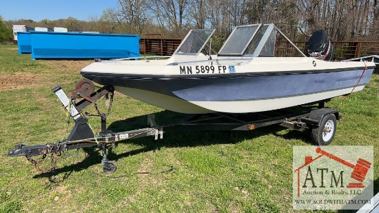 1976 Silverline 16' Boat