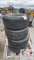 (4) 305/40R22 6-Lug Tires