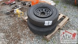 (2) Trailer 8-Lug 235/80R16 Trailer Tires
