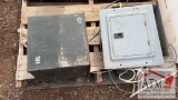 Electric Panel and Military Storage box w/ Drawers