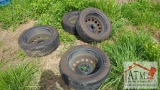 (4) 205/55R16 5-Lug VW Tire/Wheel