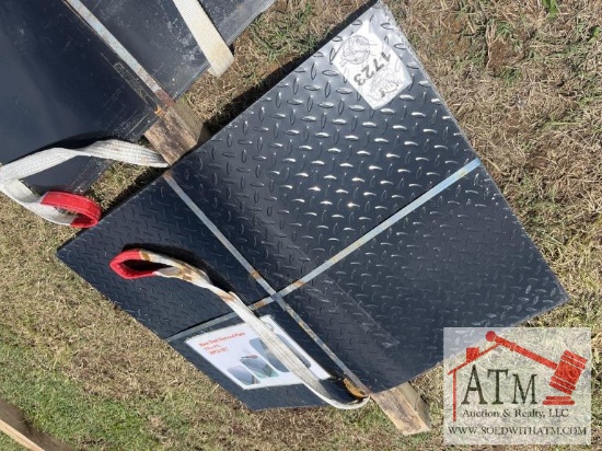 NEW Black Steel Diamond Plate Sheets - 30 Sheets