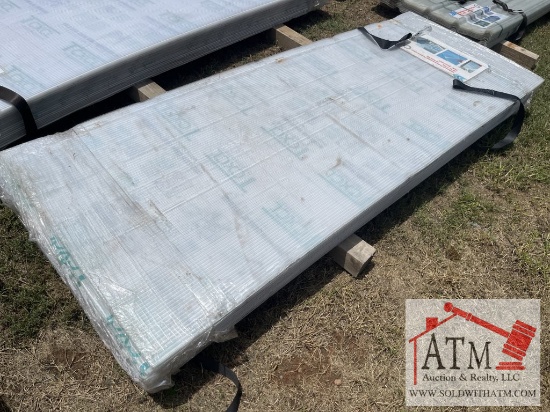 NEW Multiwall Polycarbonate Clear Panes - 20 Panes