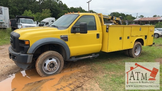 2008 Ford F-450 Crane Truck (Non-Running)