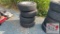 (4) 225/75R15 Wheel Assy