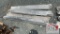 (5) Diamond Plated Golf Cart Side Steps