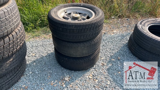 (3) 215/60R15 Wheel Assy