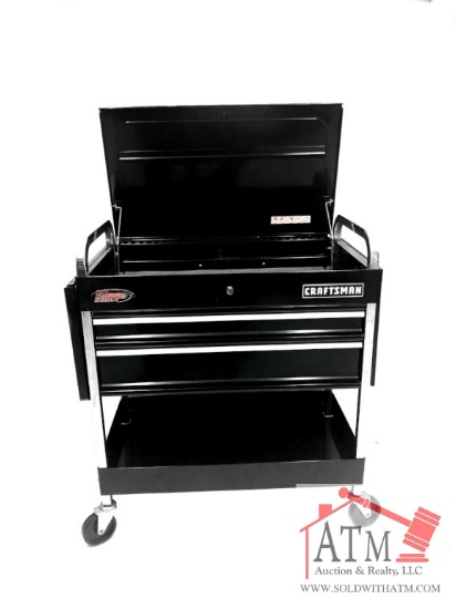 (2) NEW Craftsman Deluxe Mechanics Tool Cart