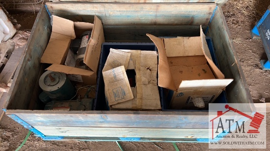 Crate of Electric Motors