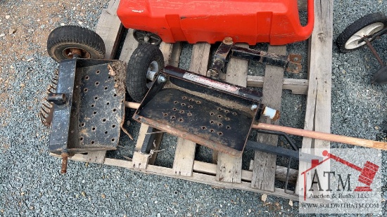 (2) Lawnmower Sulkies