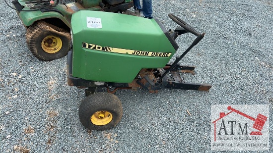 John Deere 170 Mower (No Rear End)