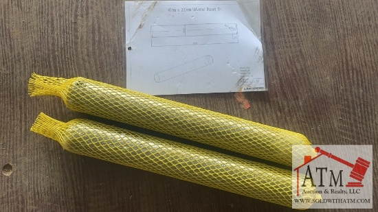 (2) NEW Universal Bucket Pin 45mm X 330mm