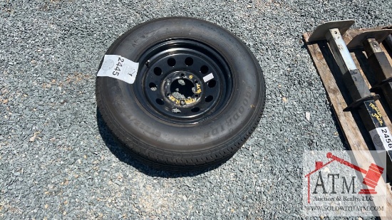 NEW 225/75R16 Trailer Wheel Assy