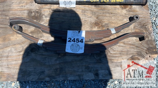 (2) Trailer Springs
