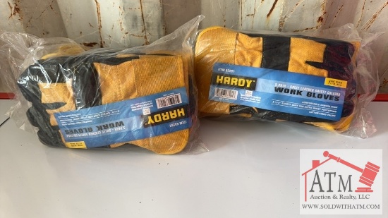 (2) Bundles of 5 Pair of Gloves 10 Pair Total