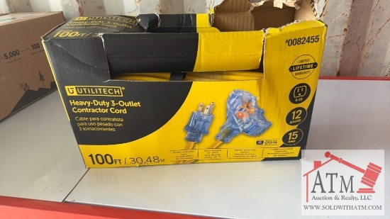 100 Ft Extension Cord