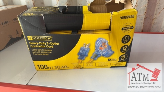 100 Ft Extension Cord
